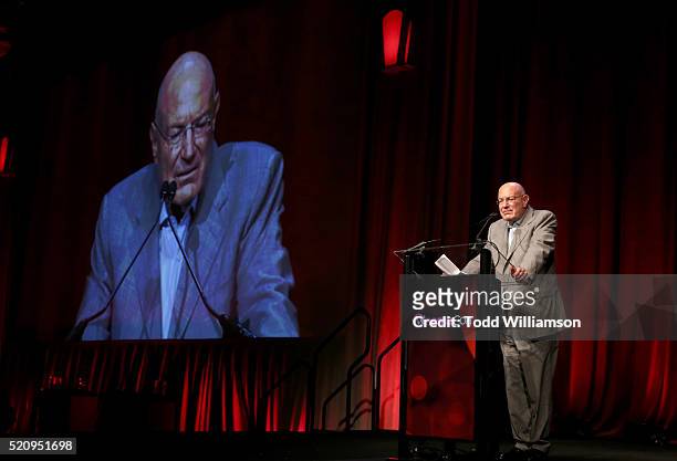 Producer Arnon Milchan attends CinemaCon and 20th Century Fox Present From Passion to the Big Screen: An Afternoon with the Creative Team Behind...