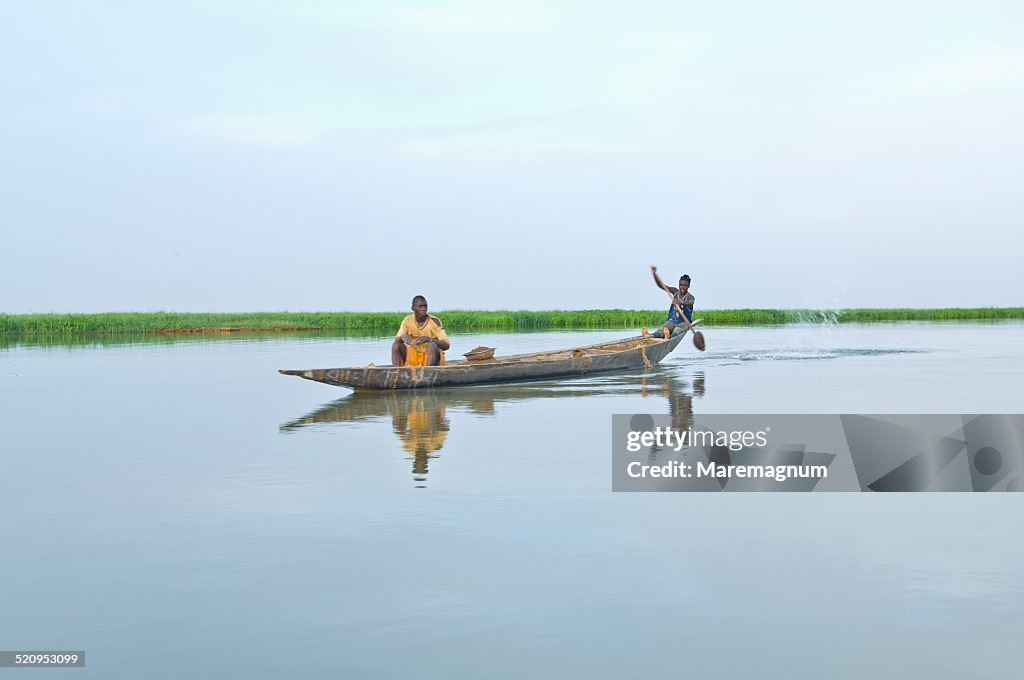 Navigation along Niger River