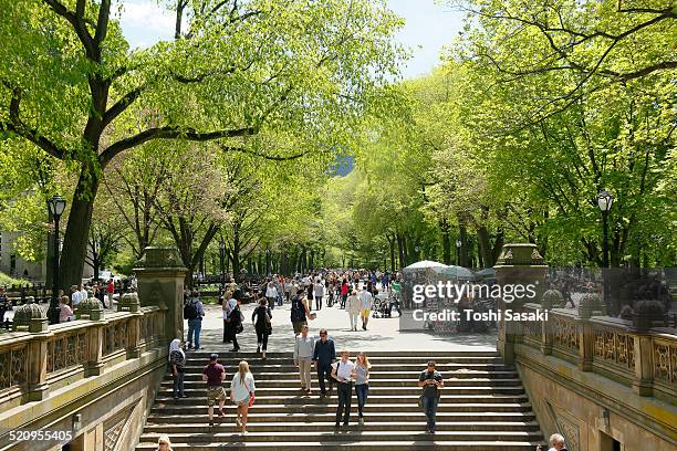 bethesda terrace stock photos - OFFSET