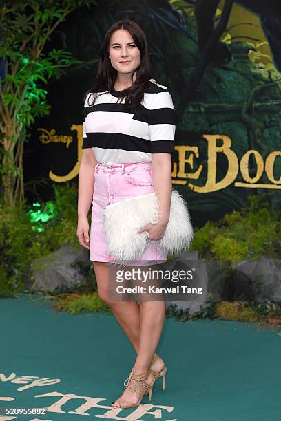 Kat Shoob arrives for the European premiere of "The Jungle Book" at BFI IMAX on April 13, 2016 in London, England.
