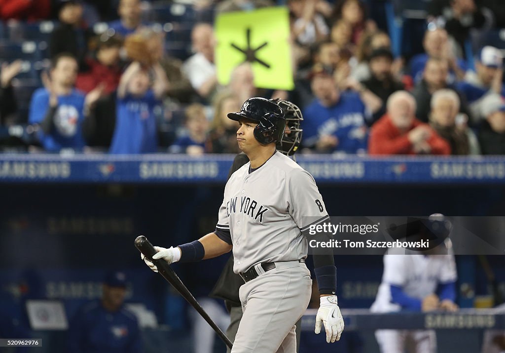 New York Yankees v Toronto Blue Jays