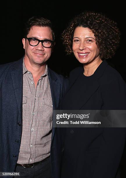 Director Tate Taylor and Universal Pictures Chairman Donna Langley attend CinemaCon 2016 as Universal Pictures Invites You to an Exclusive Product...