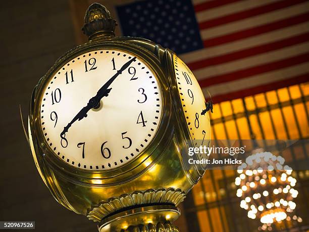 Grand Central Terminal Clock Photos and Premium High Res Pictures ...