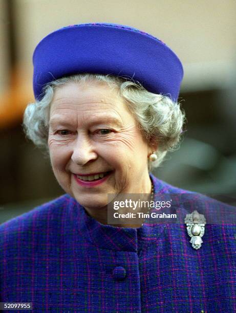 The Queen At The Royal Smithfield Show.