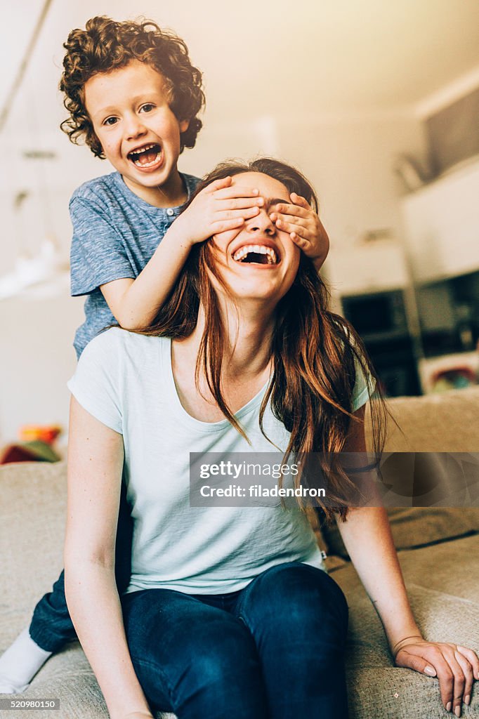 Playful family