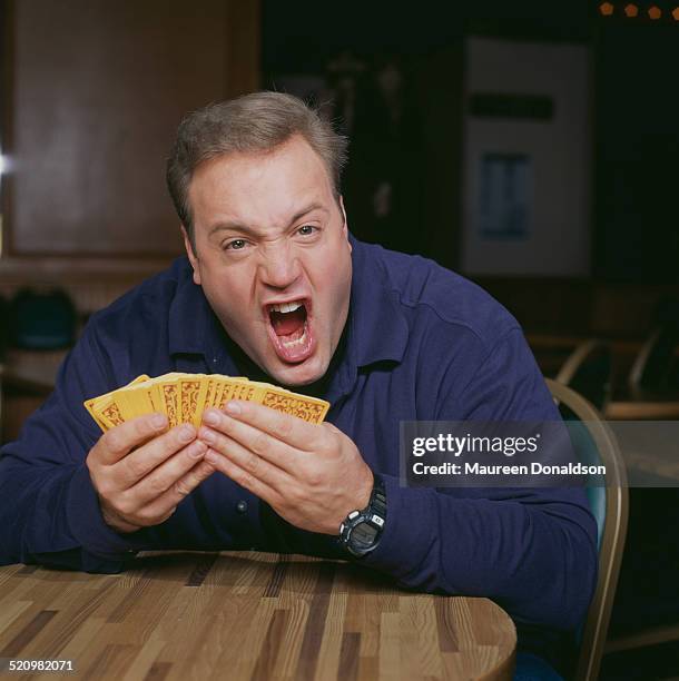 American actor, comedian and writer Kevin James, 1999.