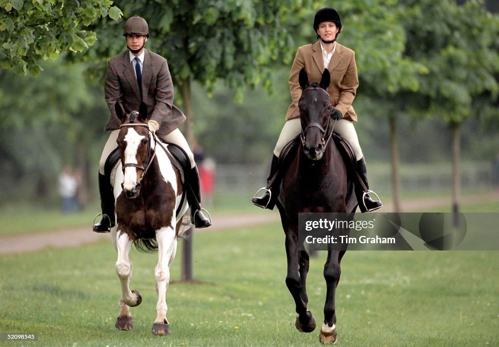 Edward And Sophie Riding