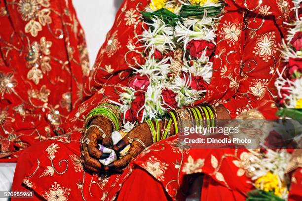 muslim bride mass marriage, bombay, mumbai, maharashtra, india - muslim wedding stock pictures, royalty-free photos & images