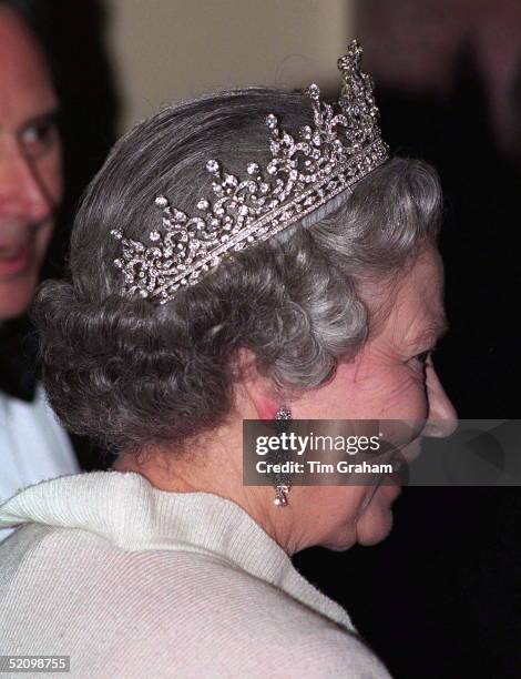 The Queen In The Czech Republic Attends A Gala Concert.