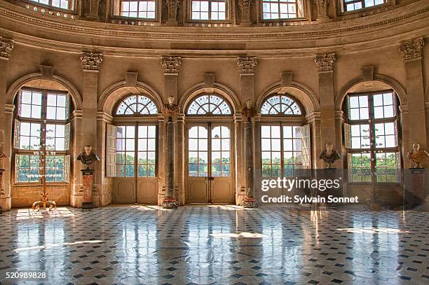 vaux-le-vicomte castle, france - renaissance interior stock pictures, royalty-free photos & images