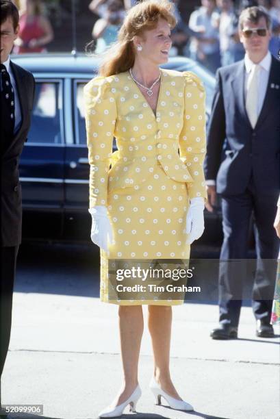 The Duchess Of York In Canada.