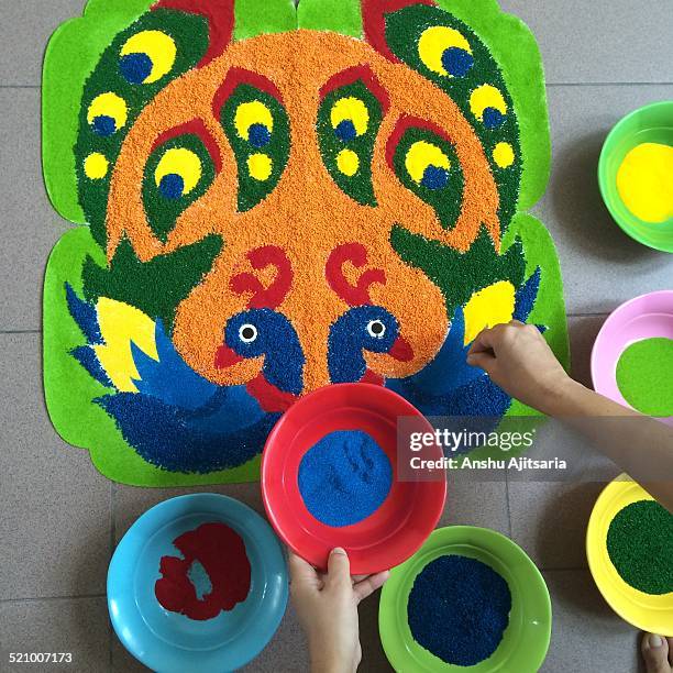 214 Rangoli Rice Stock Photos, High-Res Pictures, and Images - Getty Images