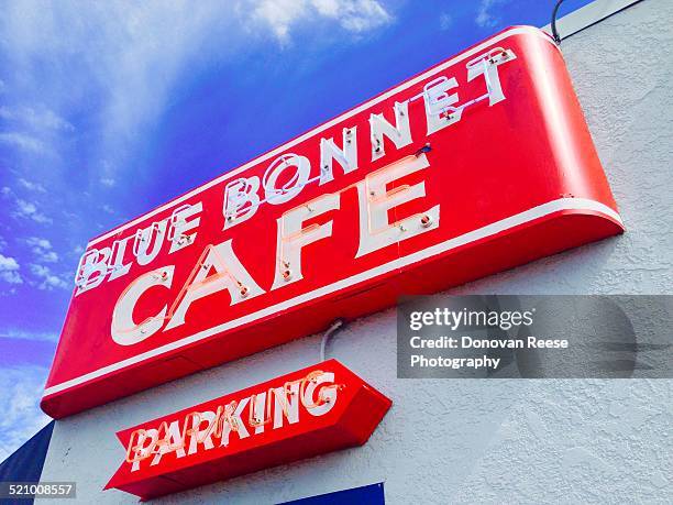 Blue Bonnet Cafe. Marble Falls Texas