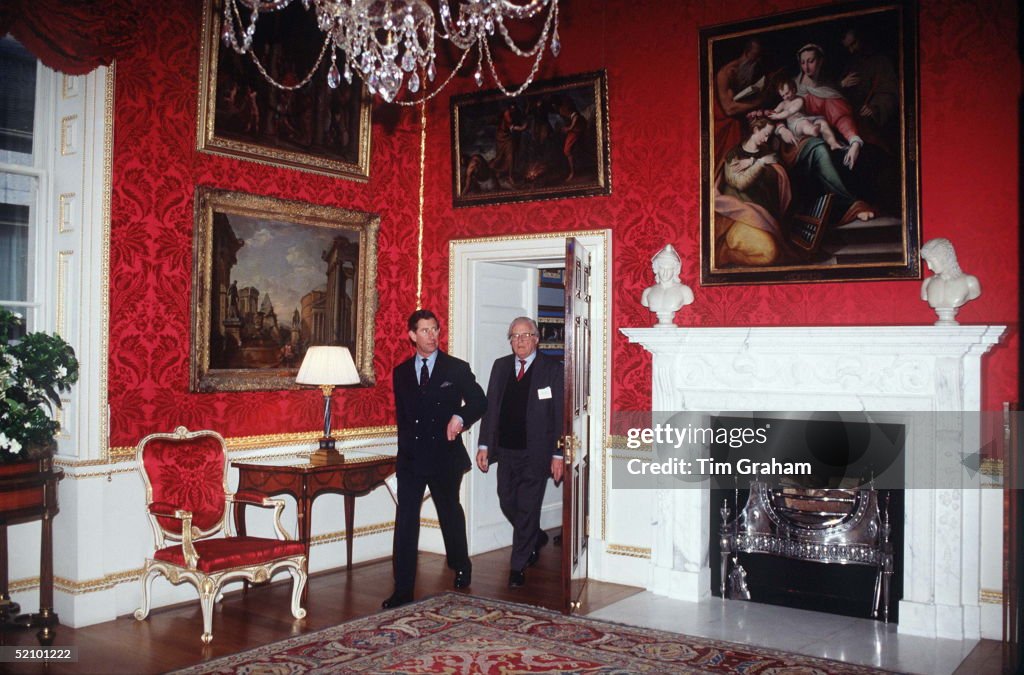 Prince Charles At Spencer House