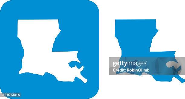blau louisiana symbole - louisiana stock-grafiken, -clipart, -cartoons und -symbole