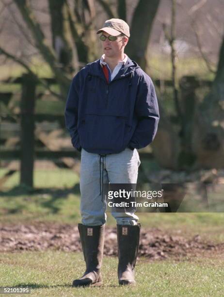 Peter Phillips At Gatcombe Park Horse Trials, Gloucestershire.