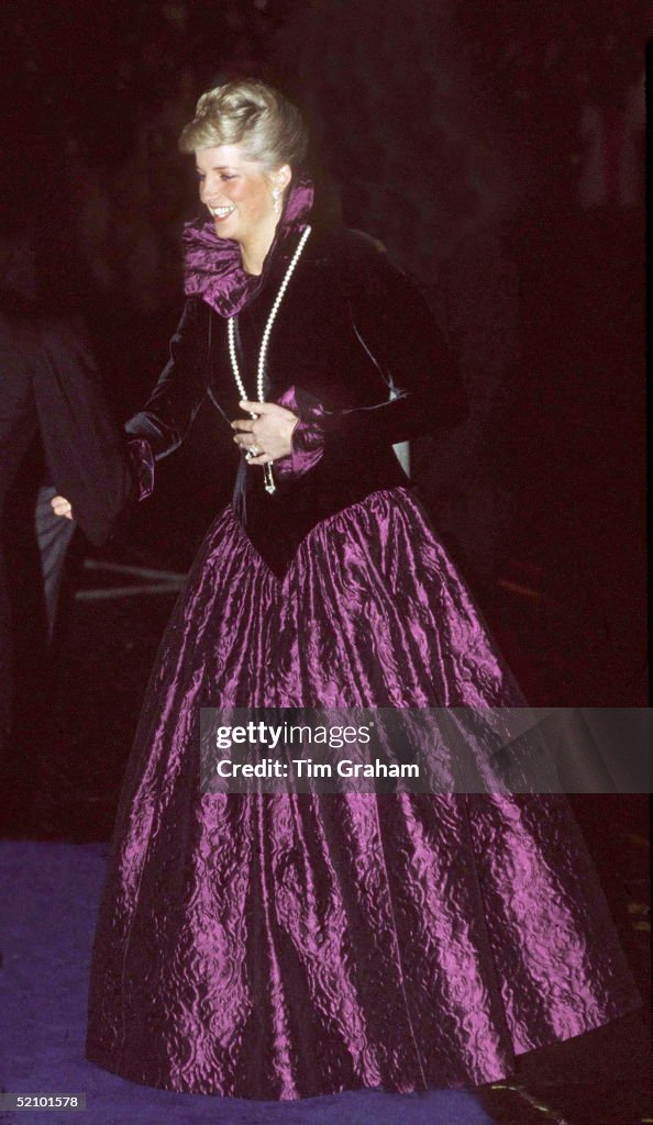 Diana In Catherine Walker Dress