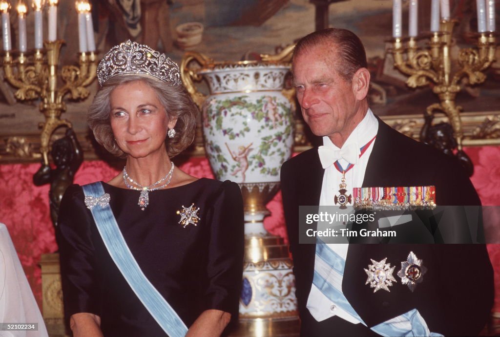 Philip And Queen Sofia Spain