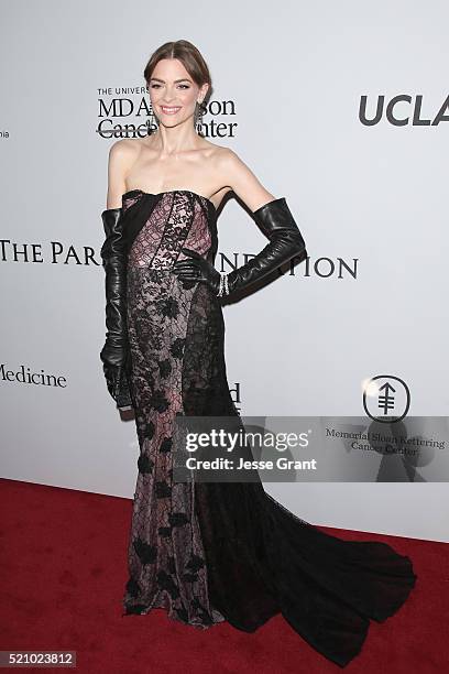 Actress Jaime King attends the launch of the Parker Institute for Cancer Immunotherapy, an unprecedented collaboration between the country's leading...