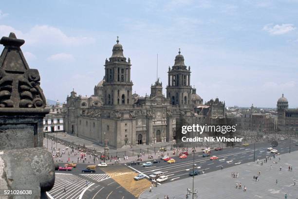 Cathedral of Mexico City and Zocalo