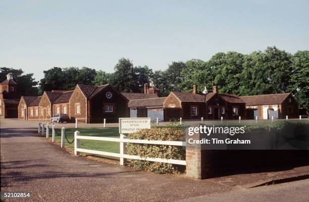 The Royal Stud At Sandringham, Norfolk.