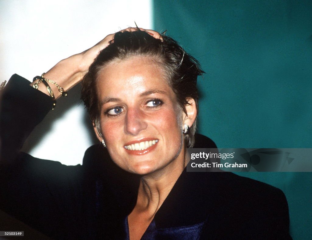 Princess Diana Wet Hair
