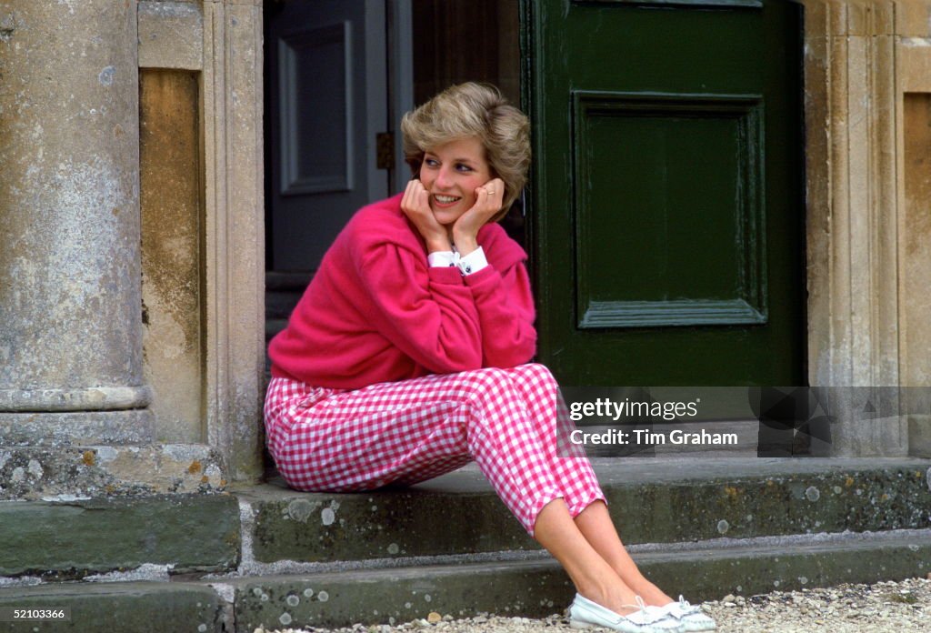 Diana At Highgrove