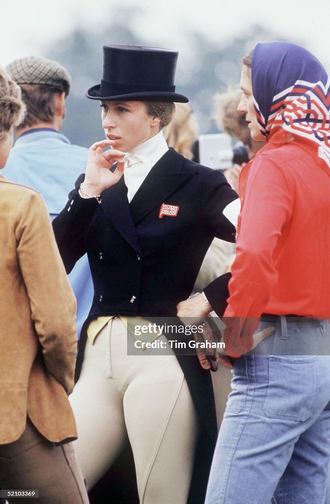 Anne In Dressage Outfit