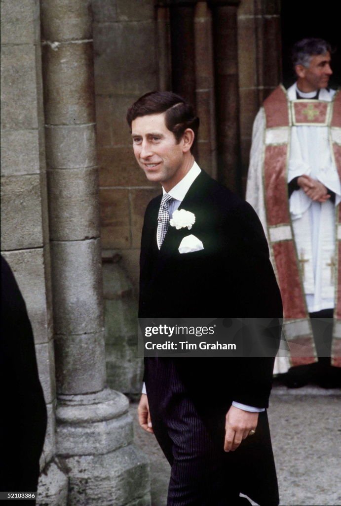 Charles At Romsey Wedding
