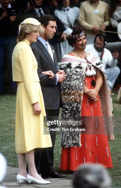 The Prince And Princess Of Wales, Bay Of Islands, New Zealand.