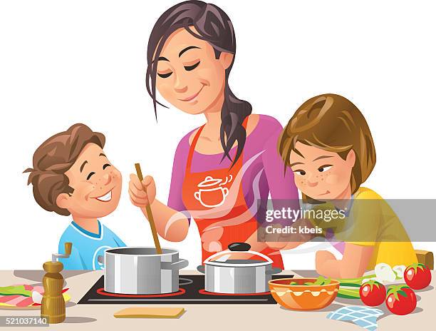 Ilustraciones de Mujer Cocinando - Getty Images Ilustraciones de Mujer Cocinando - Getty Images