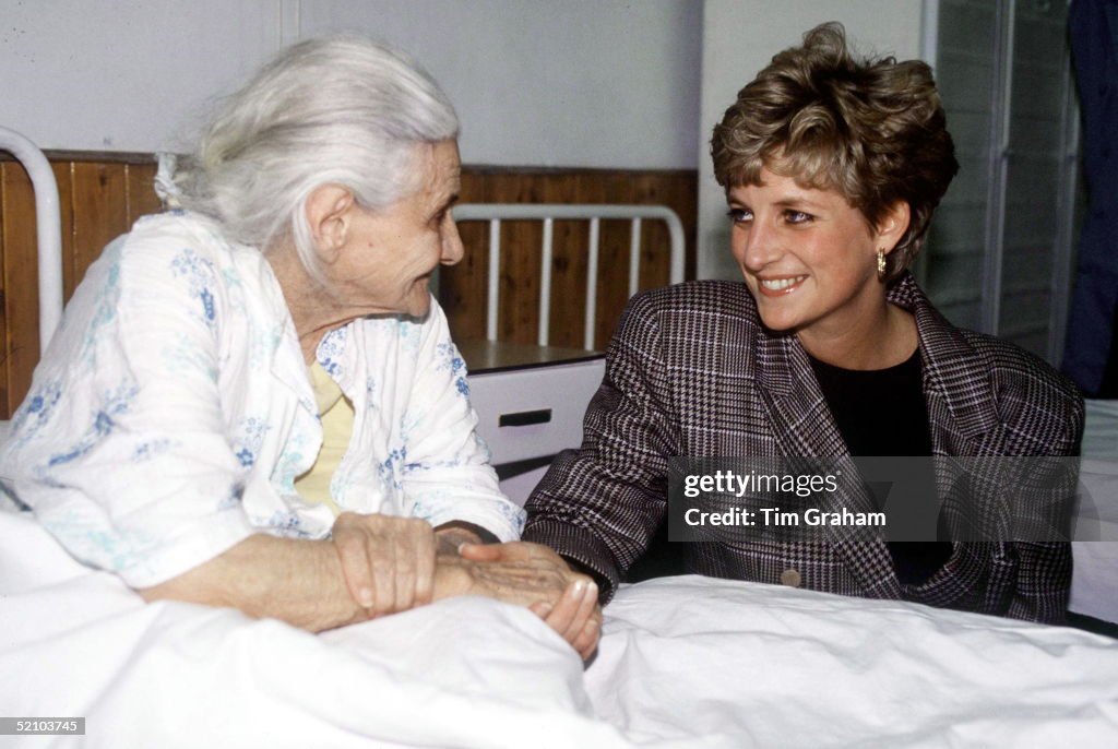 Diana By Hospital Bed