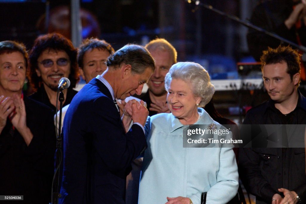 Charles Kissing Queen's Hand