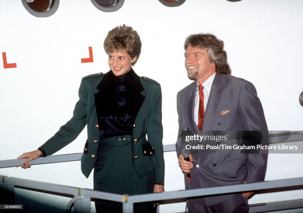 Diana And Richard Branson