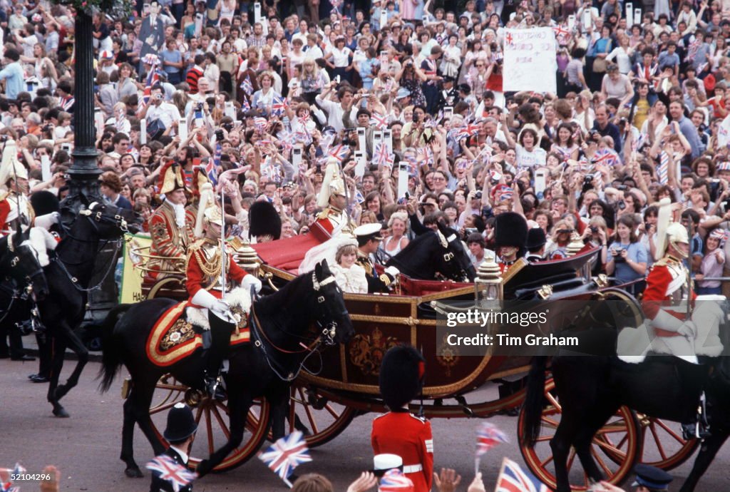 Royal Wedding Prince And Princess Of Wales
