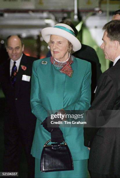The Queens Lady-in-waiting, The Duchess Of Grafton, At The Princess Of Wales Hospital.