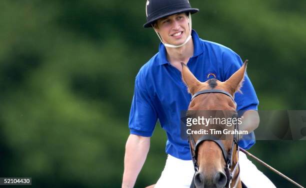 Prince William Taking Part In A Sports Funday At Tidworth Polo Club Raising Money For Inspire - A Charity For Those With Spinal Cord Injuries. Here...
