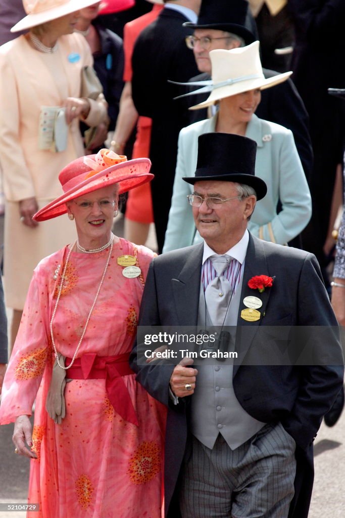 Queen Margrethe And Henrik