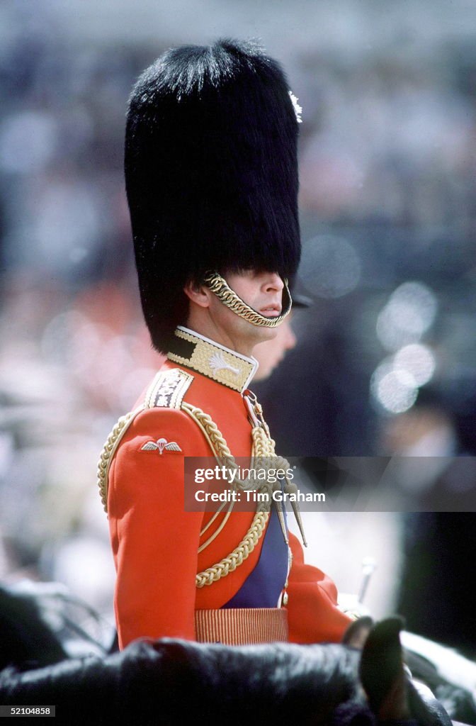 Charles Trooping The Colour