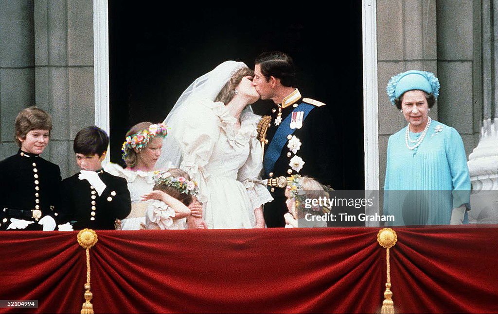 Royal Wedding Of Prince Charles And Diana Spencer