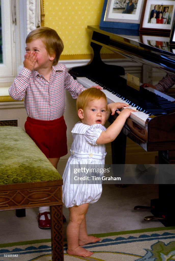 William And Harry Kensington Palace