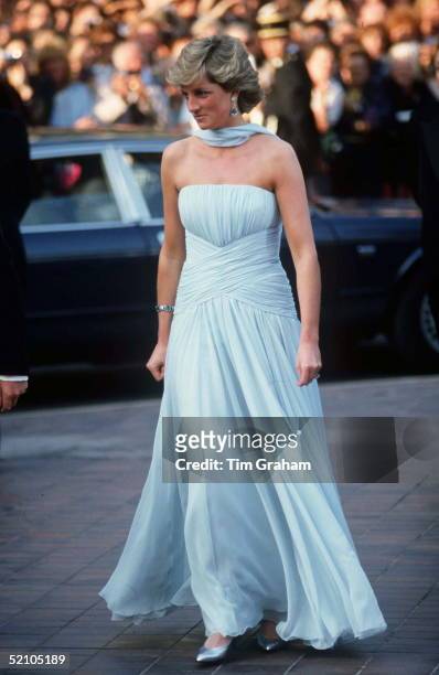 Princess Diana At The Cannes Film Festival, France.