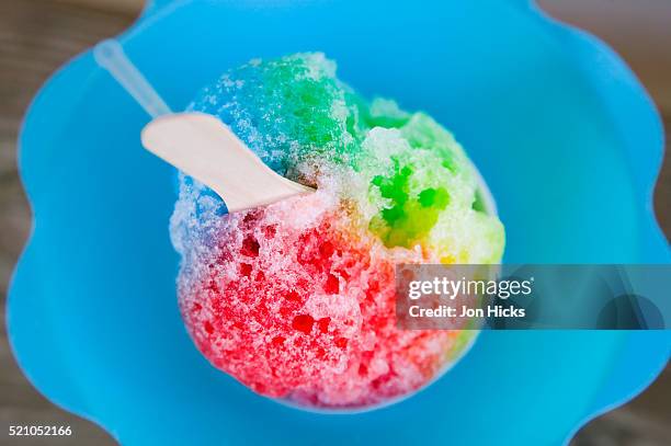 hawaiian shave ice - snow cone stock pictures, royalty-free photos & images