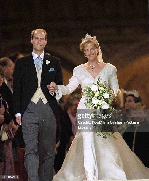 Wedding Of Prince Edward And Sophie Rhys-jones.
