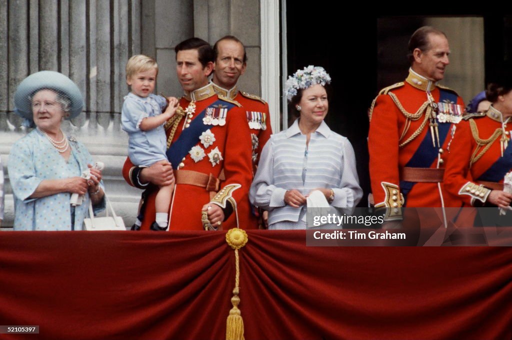 Charles And William Trooping