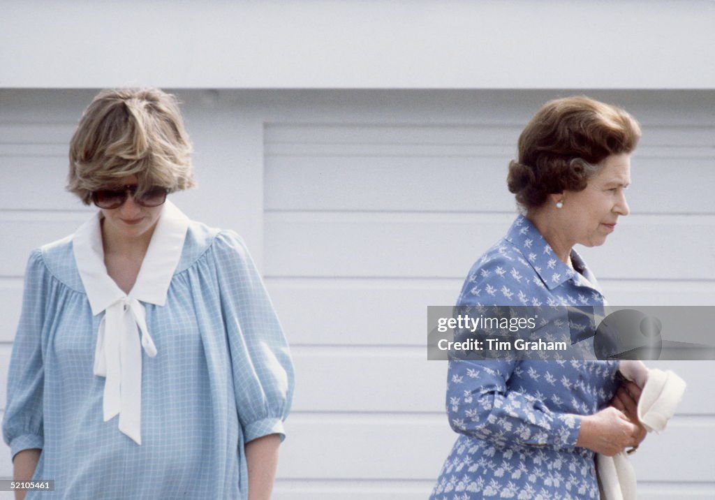 Queen And Diana Polo