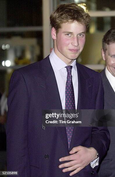 Prince William Laughing And Smirking At A Party At Somerset House In London Hosted By The Press Complaints Commission.