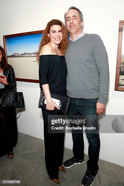 Jacqueline Kravette and Glen Cary attend the Photo Femmes Exhibition Opening at De Re Gallery, featuring the work of Ashley Noelle, Bojana Novakovic...