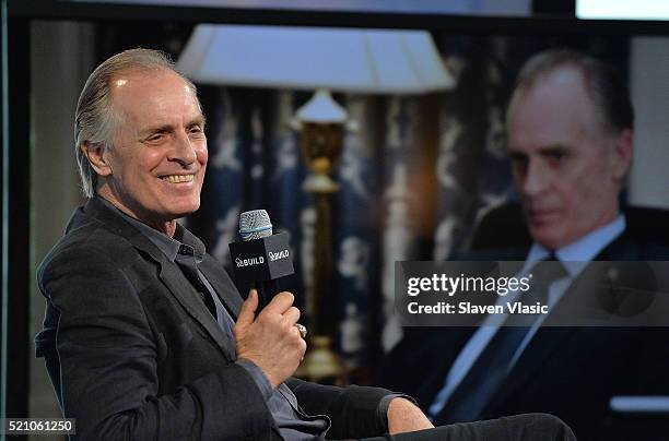 Actor Keith Carradine discusses the final episode of his hit TV series "Madam SecretaryÓ at AOL Build at AOL Studios In New York on April 13, 2016 in...