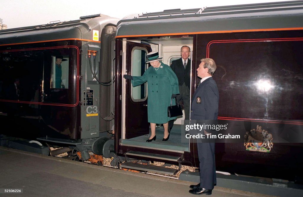 Queen Royal Train Bristol